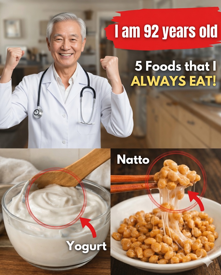 I Eat These 5 Foods and I DON’T Age! A 92-Year-Old Japanese Instructor Reveals Her Secrets