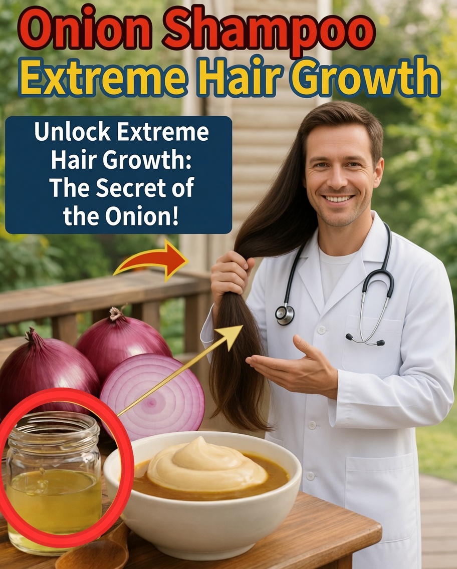 How to Make Your Own Onion Oil at Home: A Simple Natural Remedy to Strengthen Hair and Reduce Hair Loss