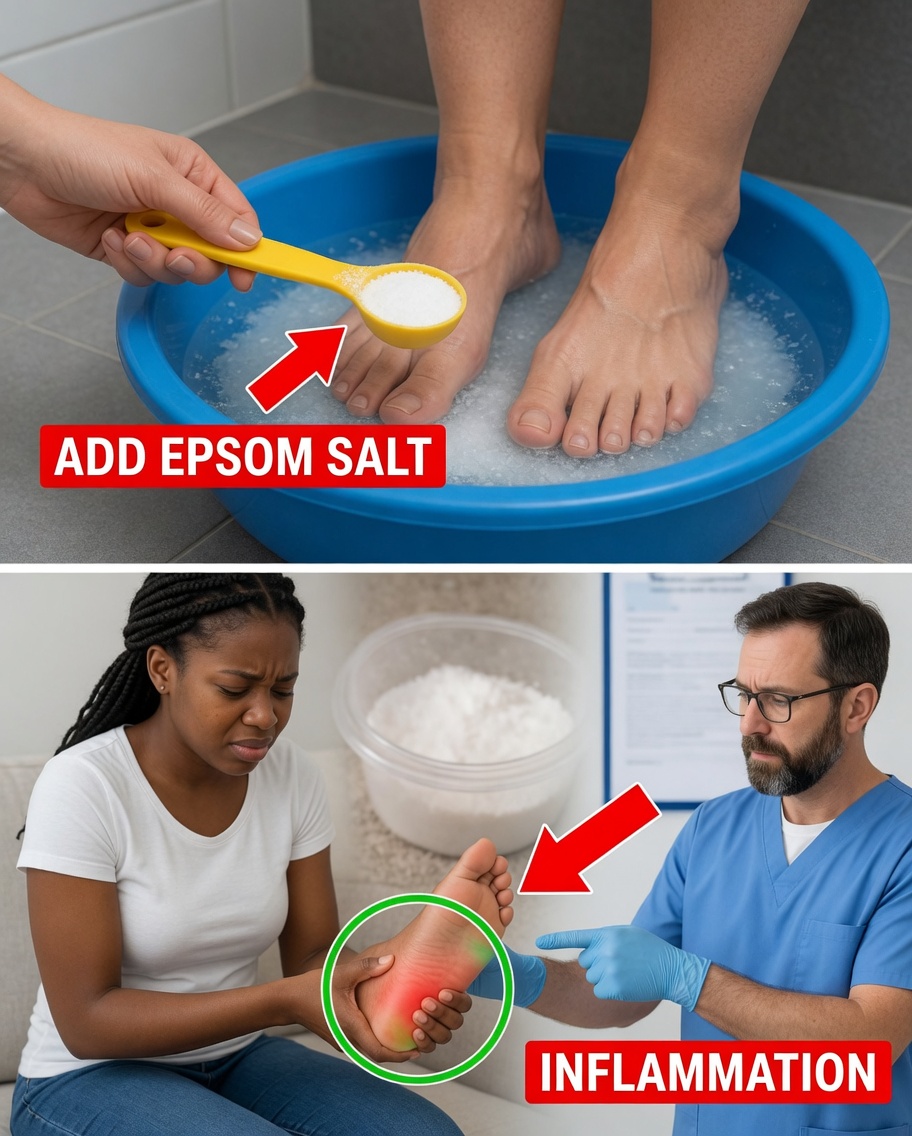 Say Goodbye to Cramps, Tingling, Pain, and Swelling in Your Feet: The Simple Nightly Foot Soak That Can Bring Relief