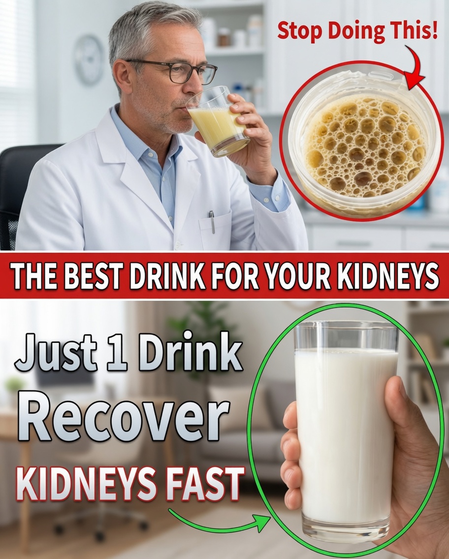 The 5 Best Drinks for Kidney Health: Simple Habits That Can Help Reduce Creatinine and Control Proteinuria