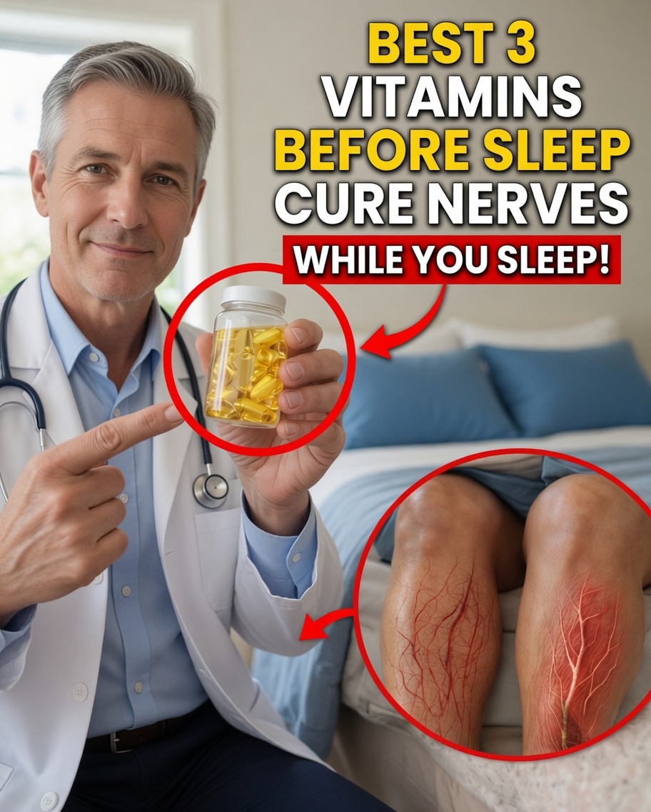 3 Nighttime Vitamins That Can Transform Leg Strength After 60