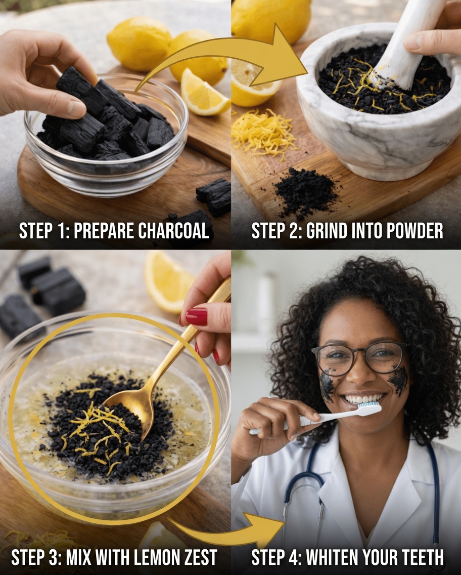 Discover a Simple Homemade Mixture with Lemon and Charcoal for Your Beauty Routine