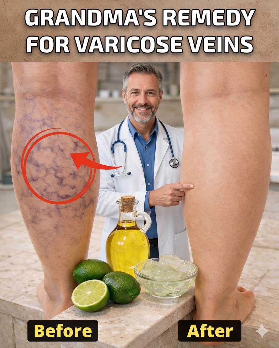 Grandma’s Secret Remedy for Varicose Veins: Aloe Vera, Apple Cider Vinegar, and Lemon Revealed