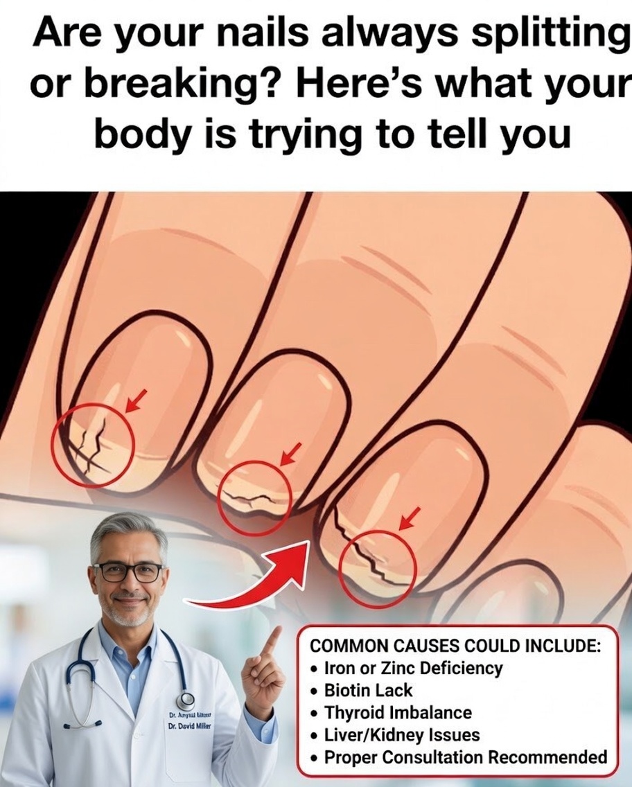 Are Your Nails Always Splitting or Breaking? Your Body Might Be Sending You a Warning