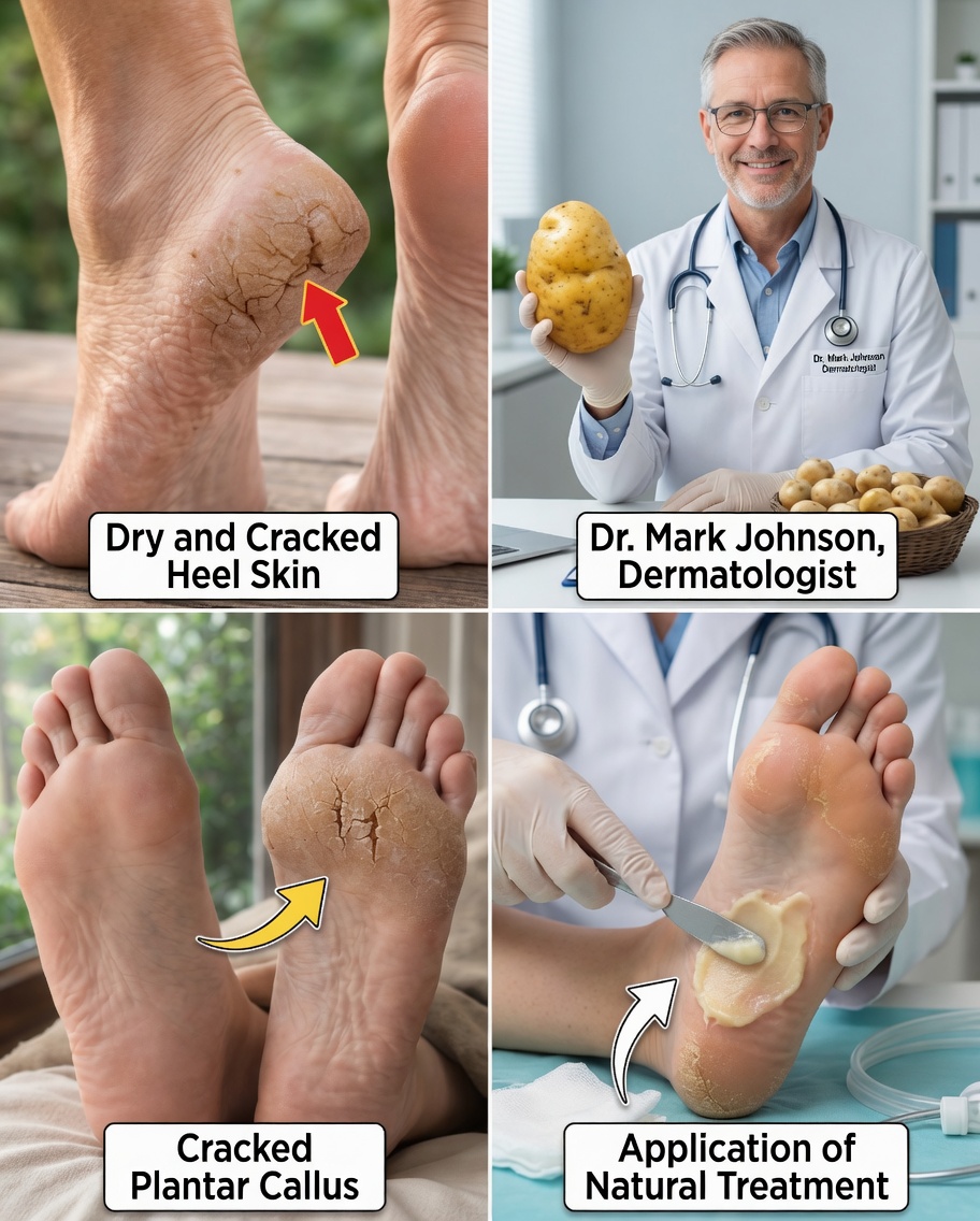 Can a Simple Potato Help Soften Dry, Cracked Heels? A Surprising Kitchen Trick Worth Trying