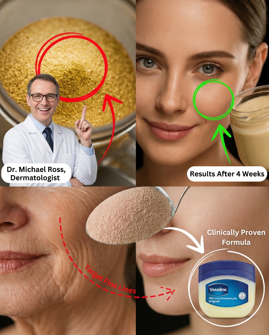 Yeast and Petroleum Jelly Eliminate Wrinkles in 3 Minutes — Even at 70 Years Old