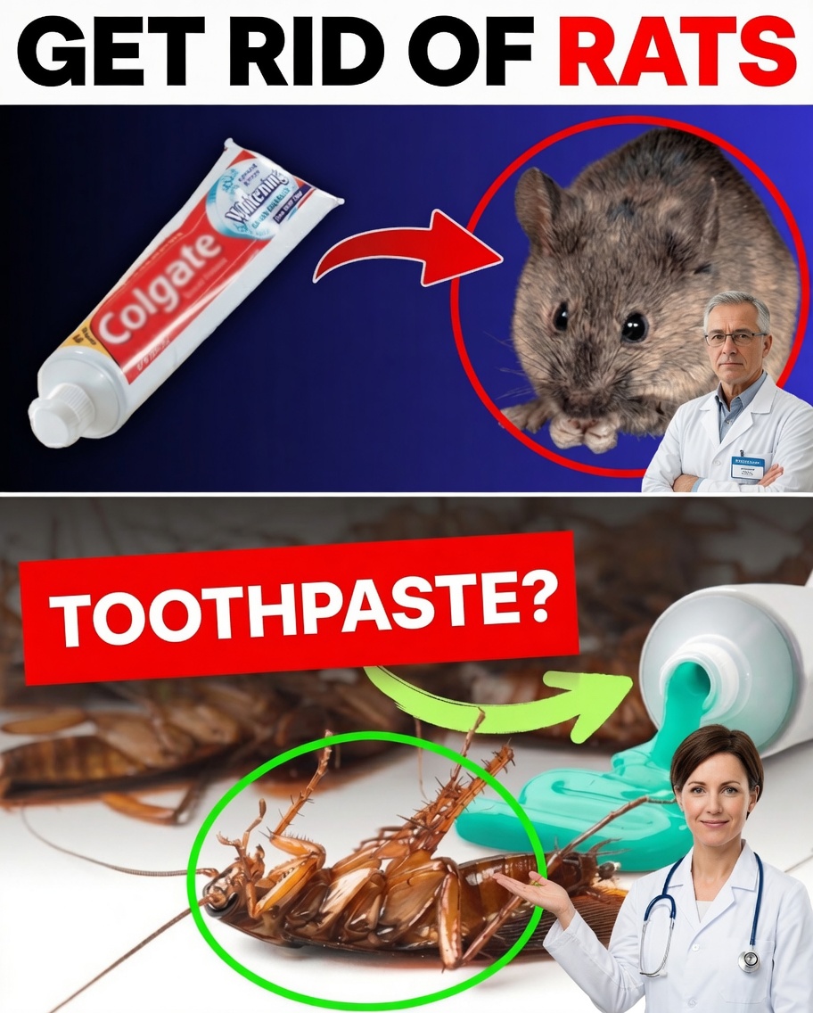 Amazing Homemade Trick: Repel Pests with Toothpaste!