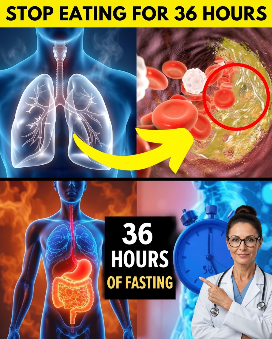 Doctors Don’t Tell You Everything! What Happens When You Go 36 Hours Without Eating