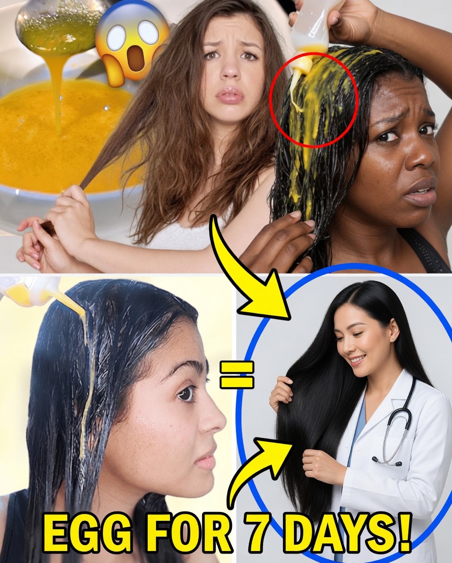 Unlock Hair Growth with the Power of Egg and Olive Oil