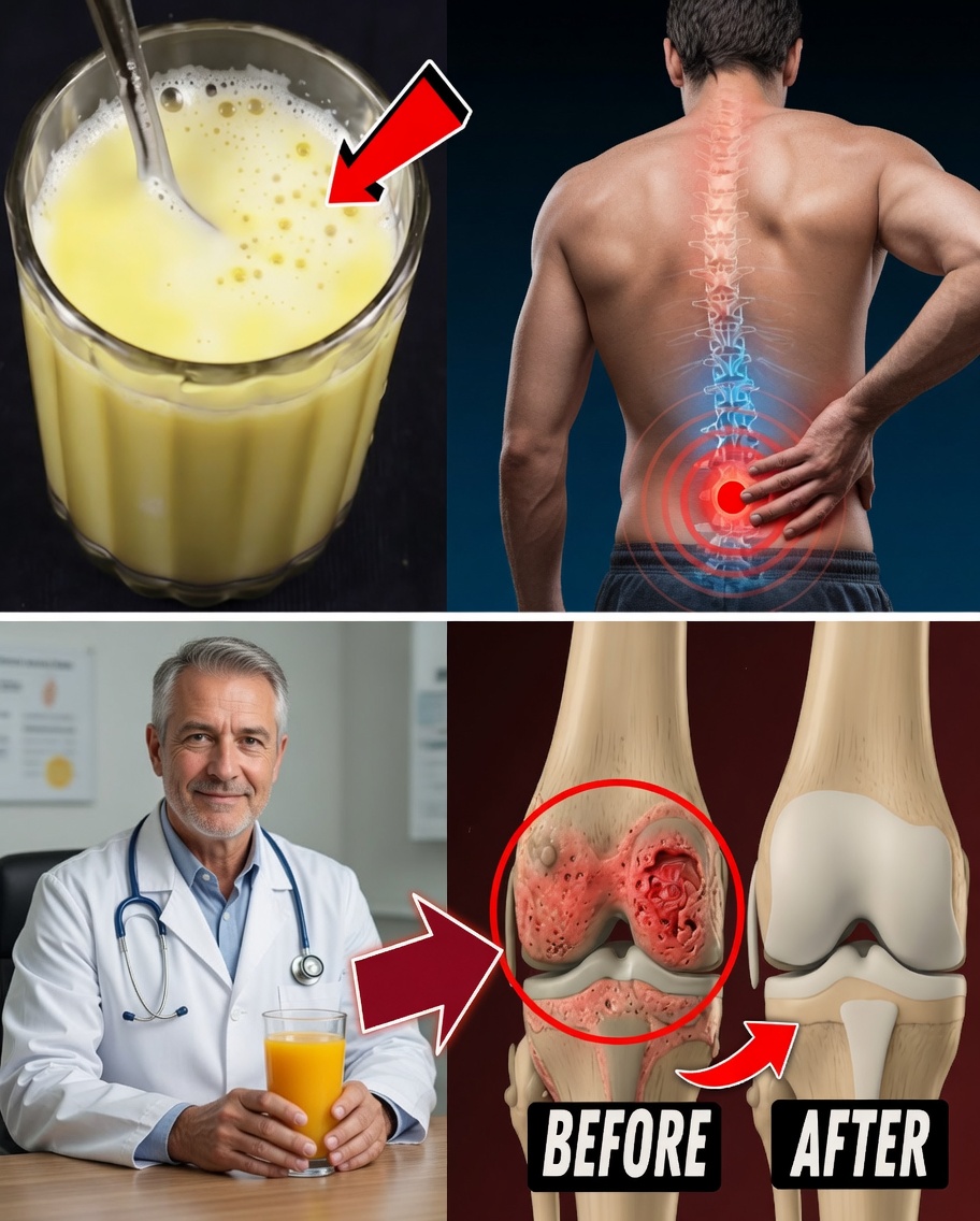 Knee Pain Relief Starts with This Powerful Natural Drink