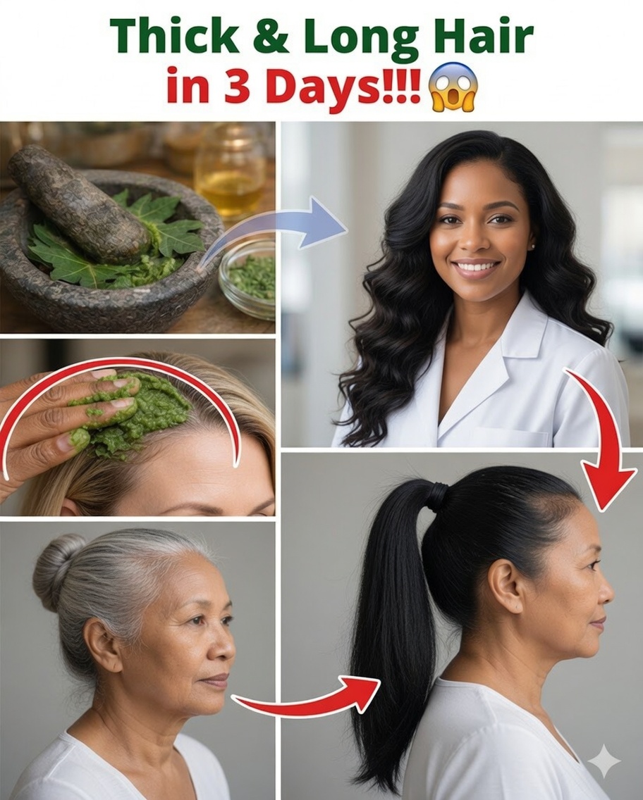 Papaya Leaf Hair Mask: The Natural Secret for Stronger, Shinier Hair