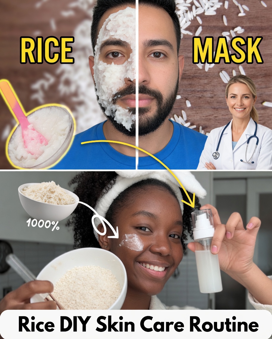 Mix Rice with Vaseline and Discover Skin as White as Snow and Smooth as Glass