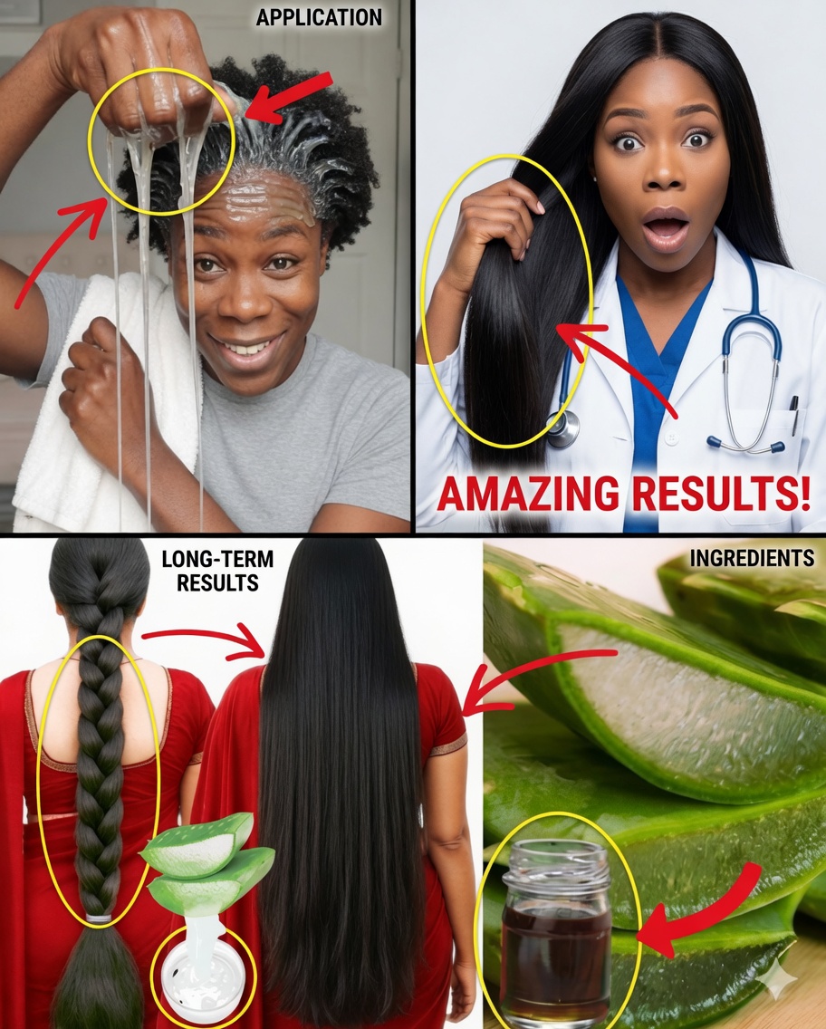 Homemade Aloe Vera & Clove Gel for Faster Hair Growth, Thicker Strands, and a Healthier Scalp