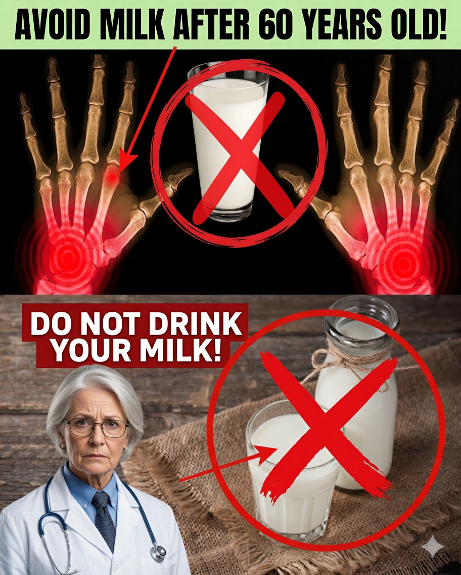 Over 60 and still drinking milk? Maybe it’s time to rethink this habit