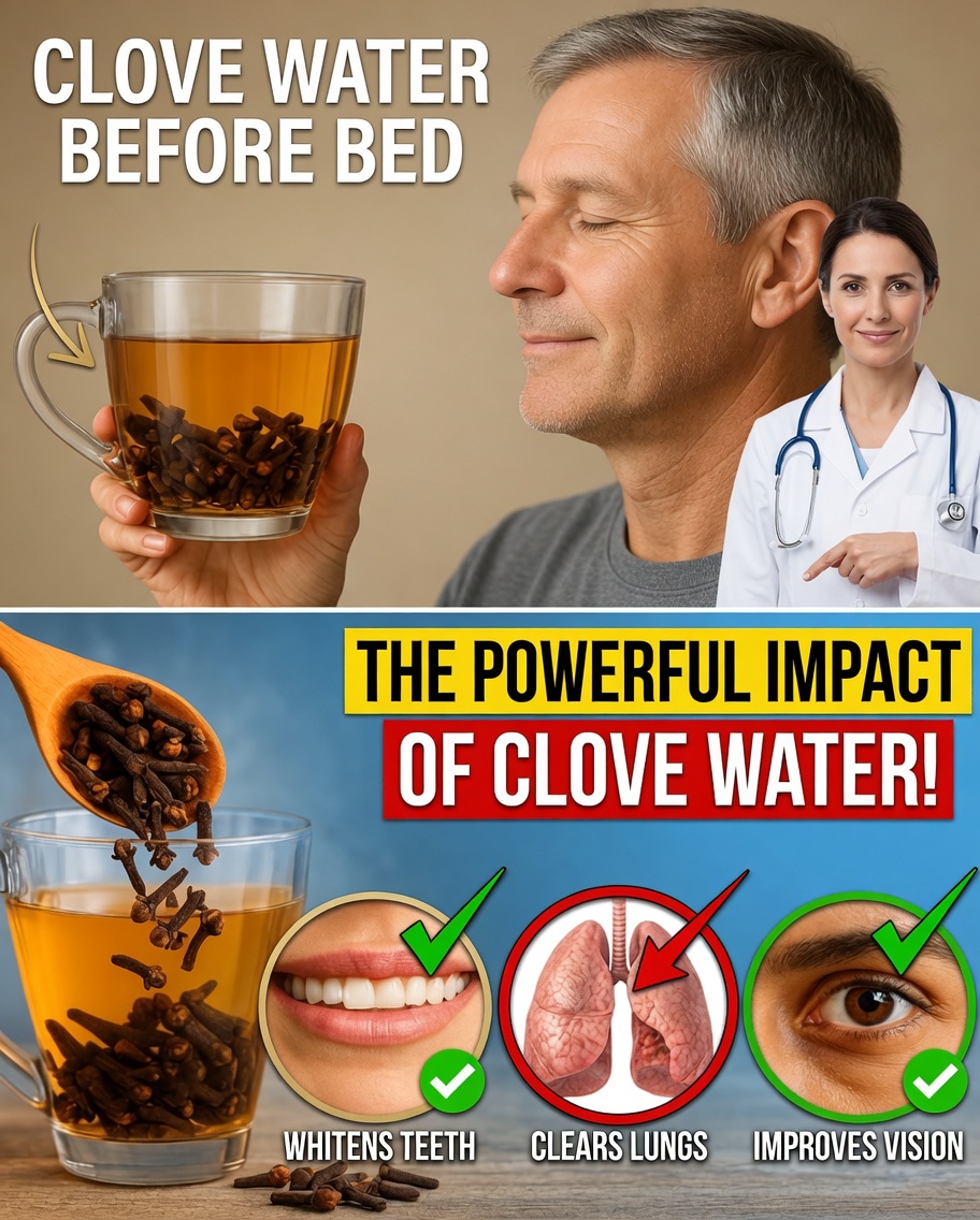 1 Cup of Clove Water Before Bed: 15 Surprising Benefits for Your Health