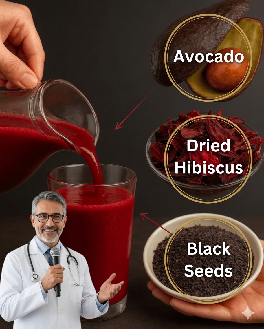 Natural Avocado, Hibiscus, and Clove Smoothie: The Vibrant Recipe That Can Transform Your Health