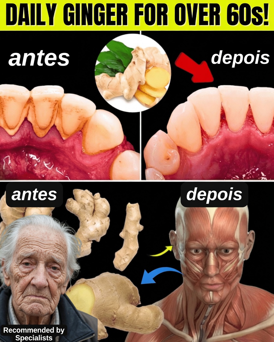 Over 60? Why YOU should consume ginger every day (5 essential reasons)