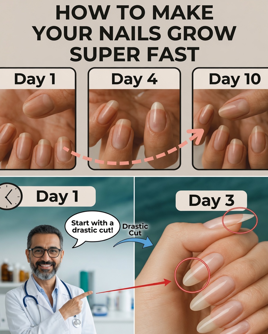 How to Make Your Nails Grow in Just 2 Days