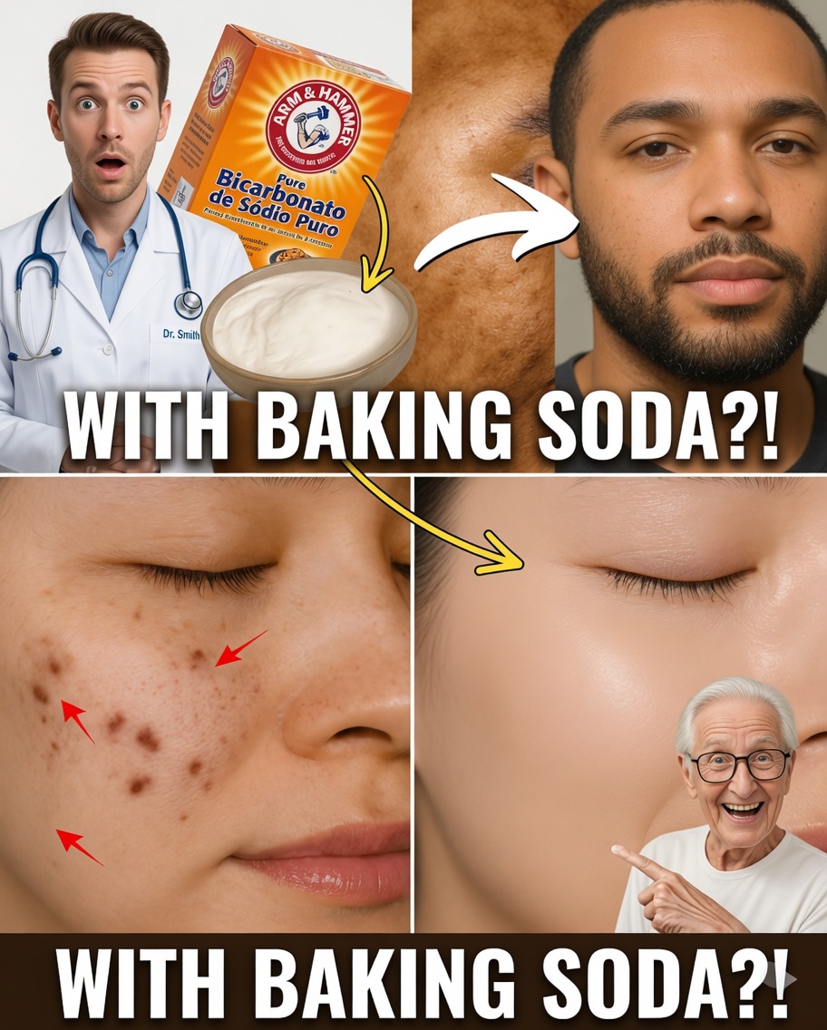 Homemade Baking Soda Cream for Wrinkles and Spots