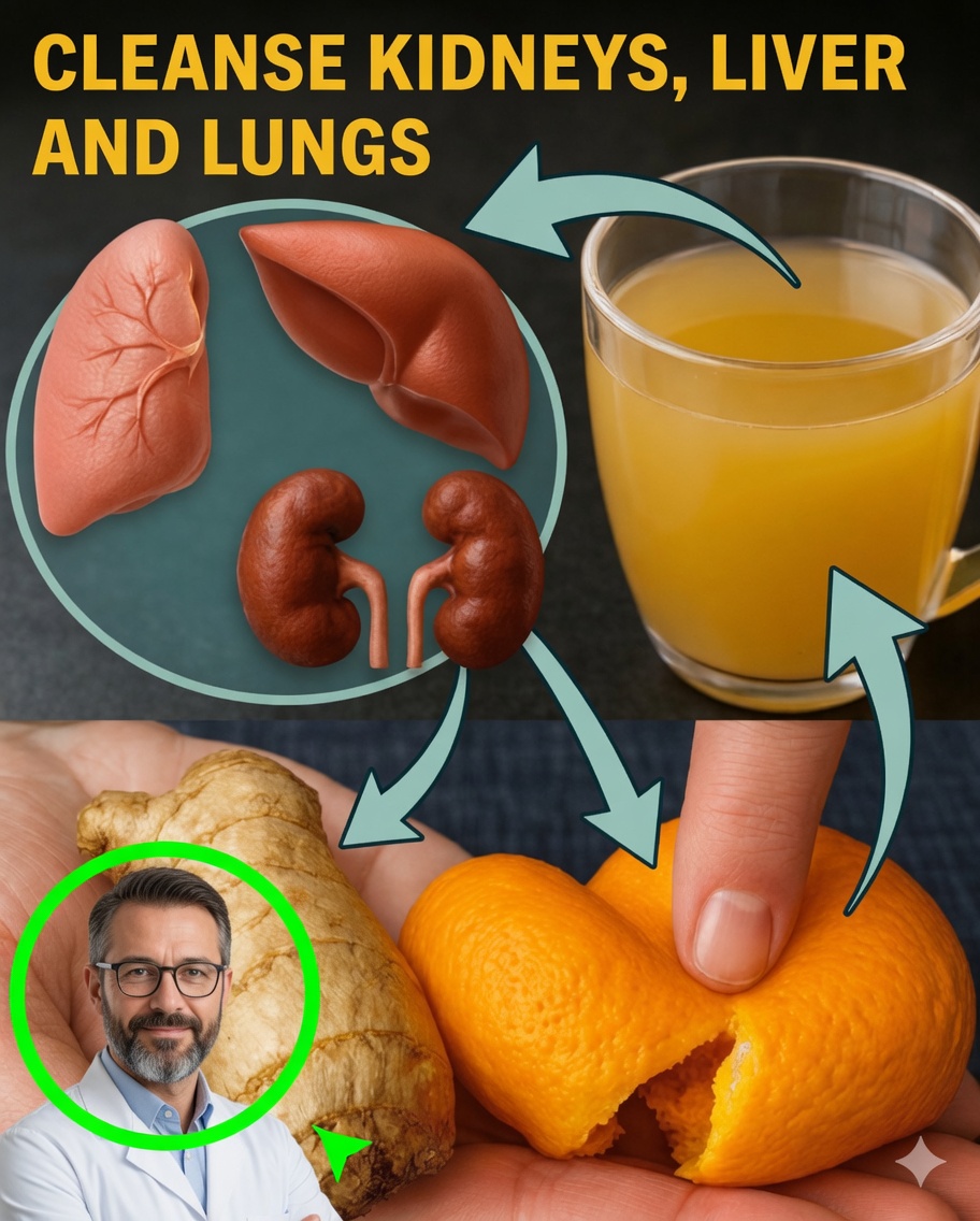Unlock the Power of Tangerines, Walnuts, and Ginger to Cleanse Your Kidneys, Liver, and Lungs