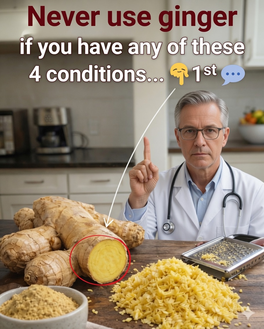 Ginger: A Powerful Root for Many — But Avoid It If You Have These 4 Common Conditions