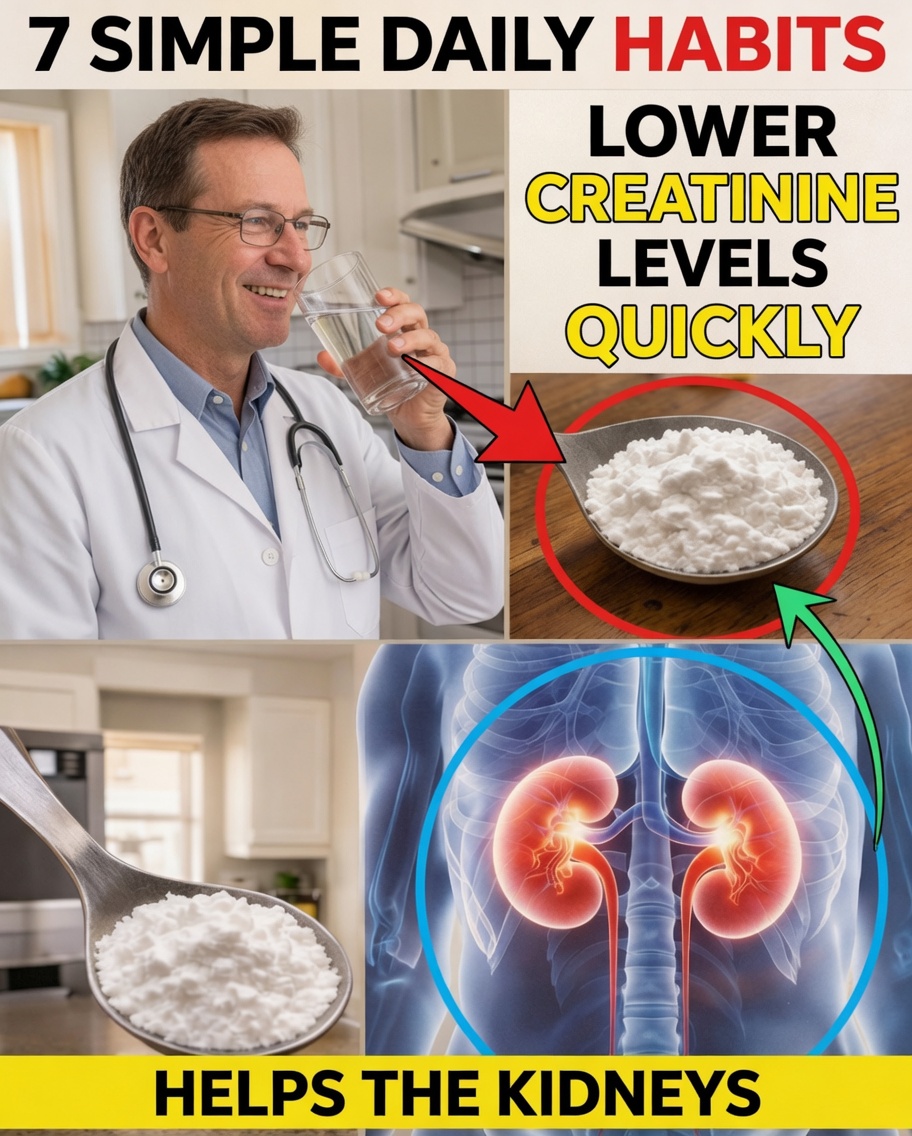 7 Simple Daily Habits to Quickly Reduce Creatinine and Avoid Dialysis