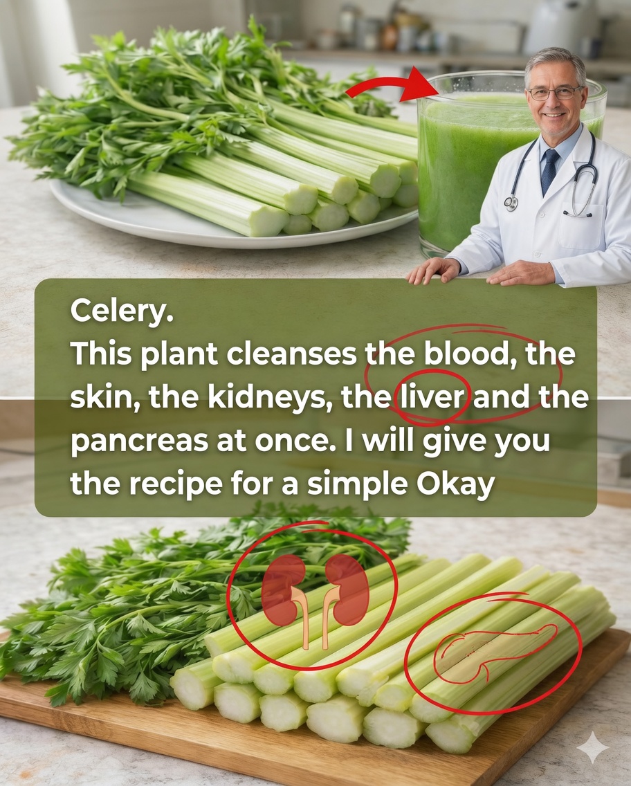 Tired of Waking Up Feeling Heavy and Bloated? This Simple Celery, Parsley, and Lemon Juice Can Transform Your Mornings