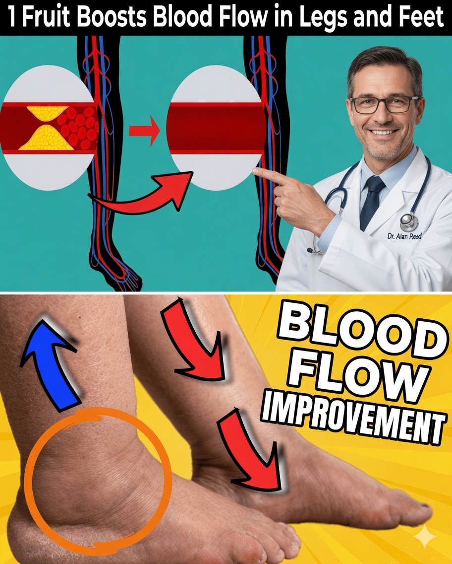 Top 5 Natural Drinks That Can Immediately Improve Circulation and Blood Flow in the Legs