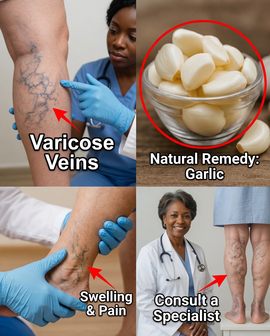 Say Goodbye to Varicose Veins and Joint Pain with Just 2 Natural Ingredients