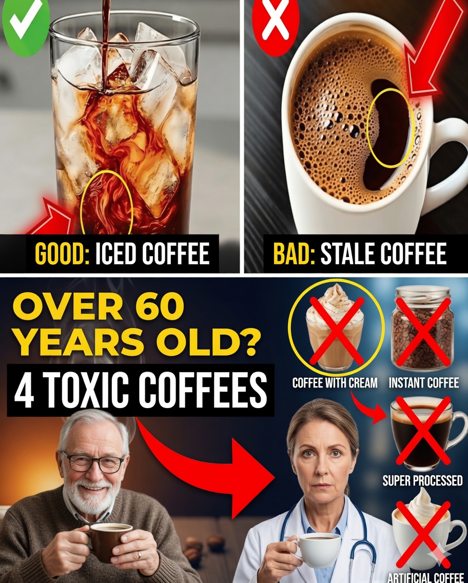 Over 60? The 4 Worst Coffees You Should Never Drink and the 4 Best That Should Be Part of Your Daily Routine