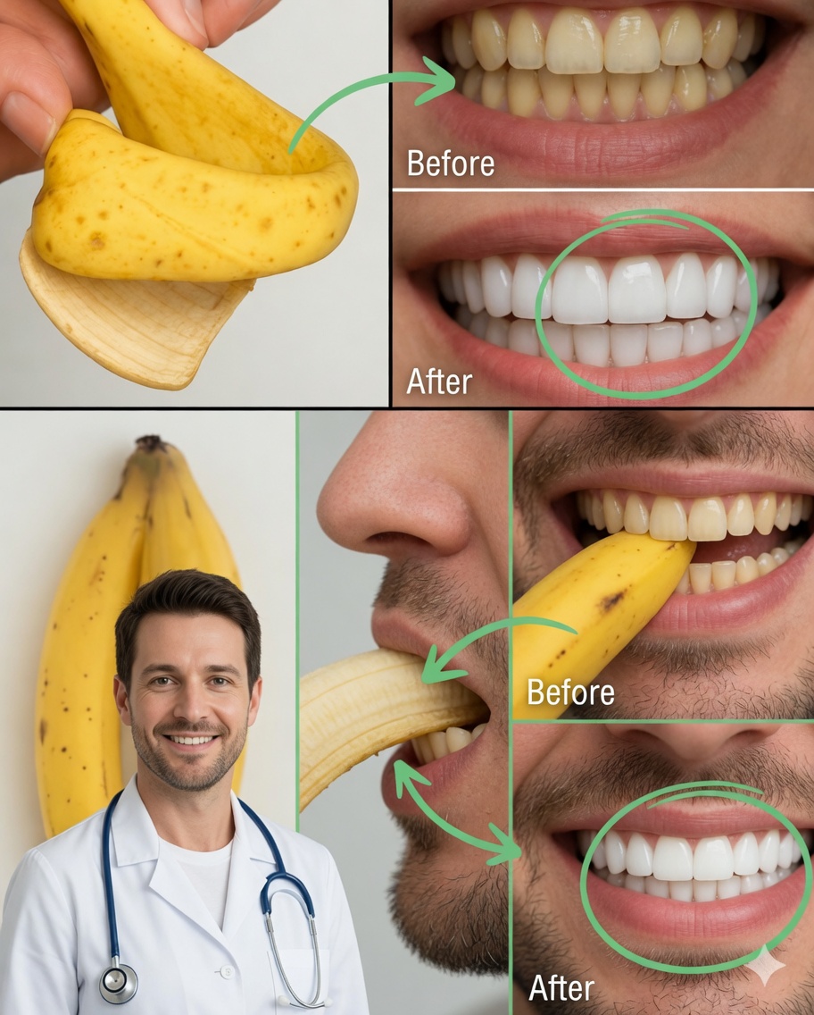 Brighten Your Smile in Just 2 Minutes with a Banana Peel