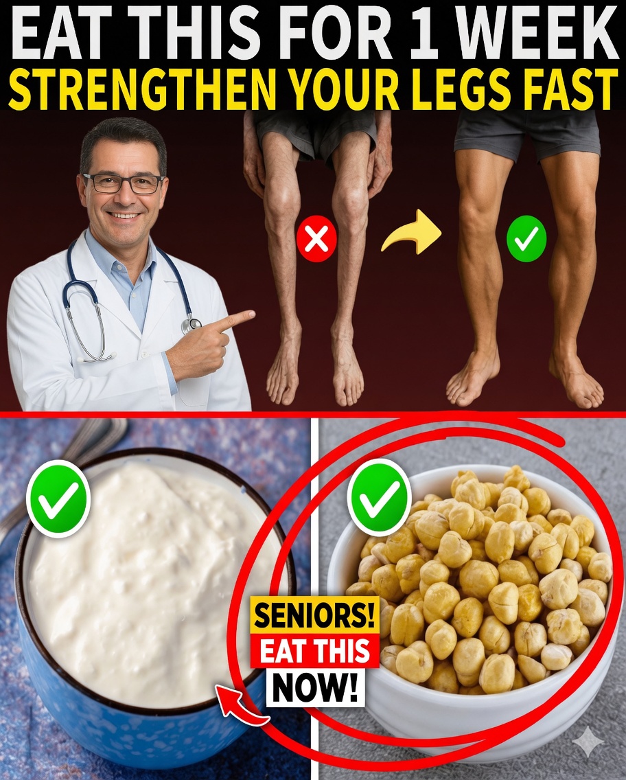 The Secret to Stronger Legs After 60: Discover These 3 Powerful Natural Drinks
