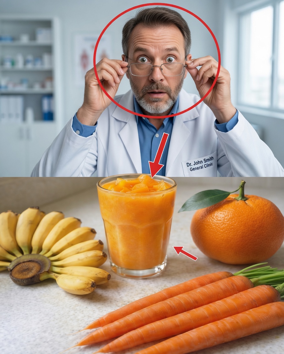 A Simple Smoothie That Can Help Your Eyes: The Natural Power of Orange, Carrot, and Banana