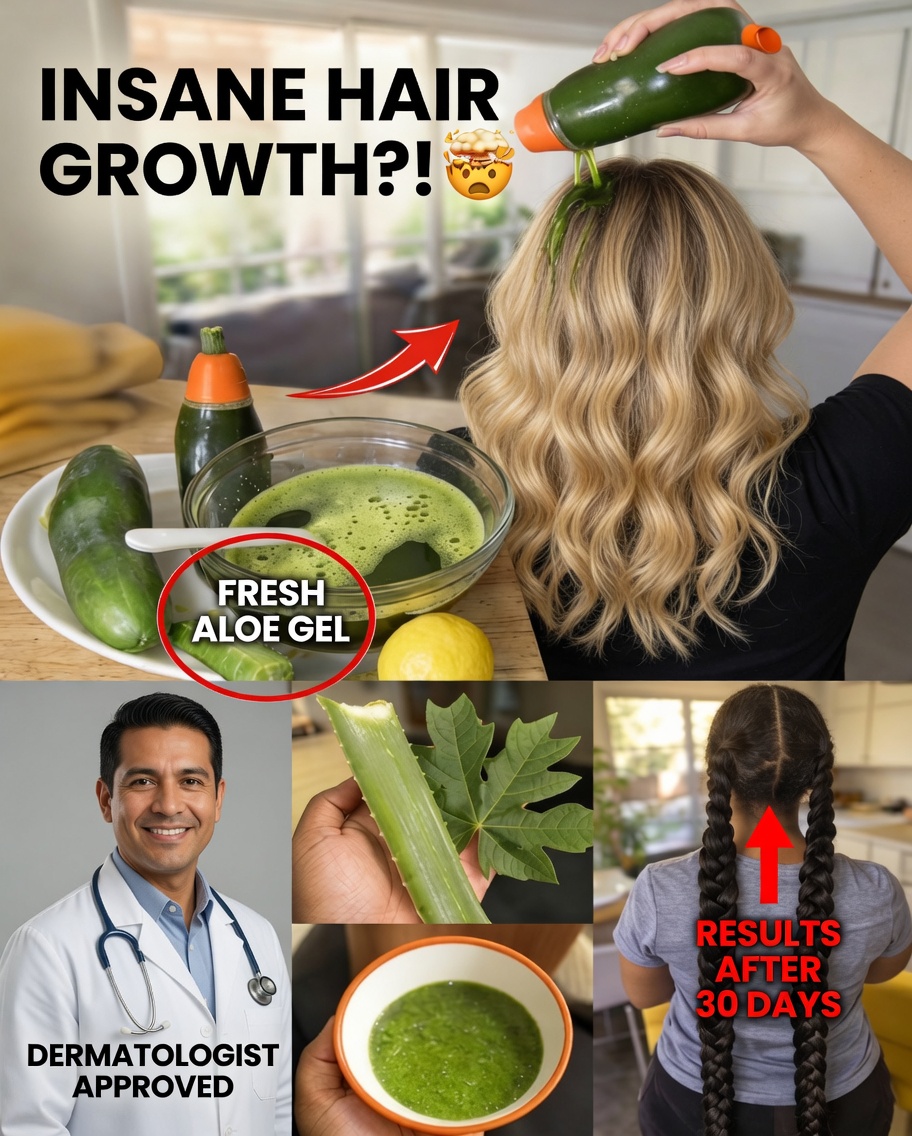 Crush Papaya Leaves at Night: A Natural Ritual That Can Strengthen Hair and Make Strands More Vibrant