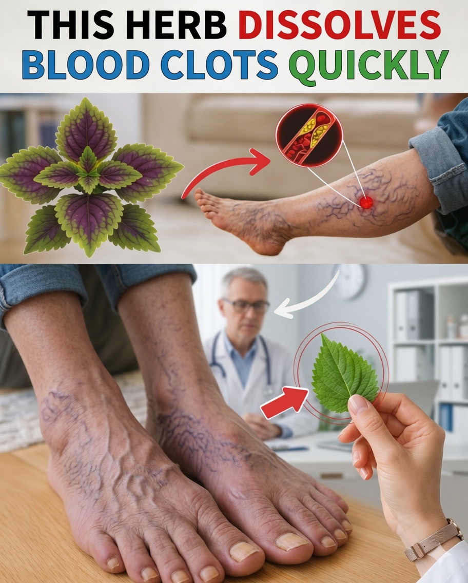 6 Powerful Herbs That Can Naturally Help Improve Circulation and Reduce the Risk of Blood Clots