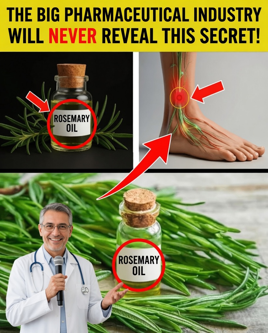 Elderly: Use Rosemary Oil This Way and Discover 12 Incredible Benefits