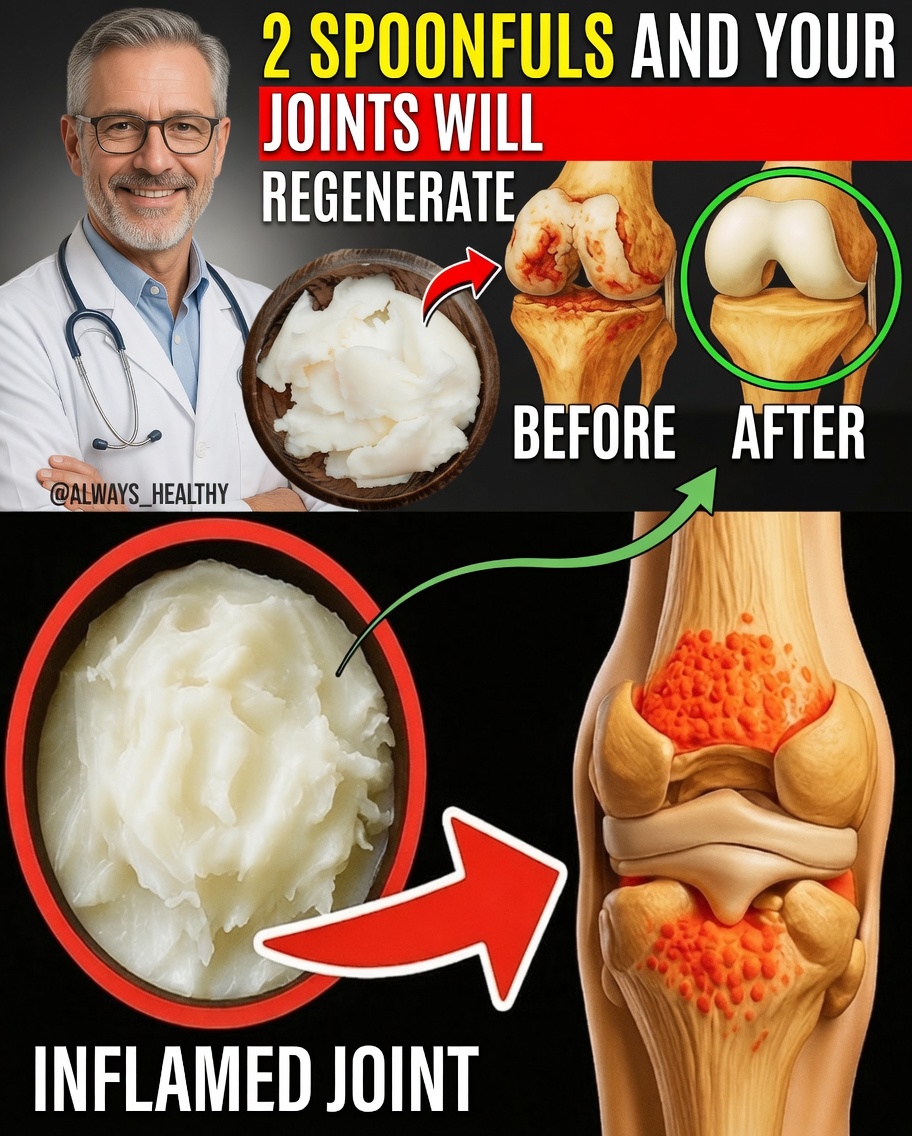 Unlock Knee Joints Without Pain with This Miracle Bone Broth Drink