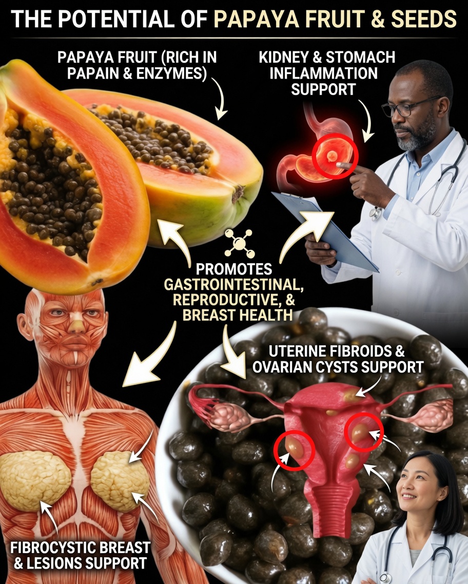 Unlocking the Hidden Power of Papaya Seeds: The Tiny Superfood You’ve Been Throwing Away