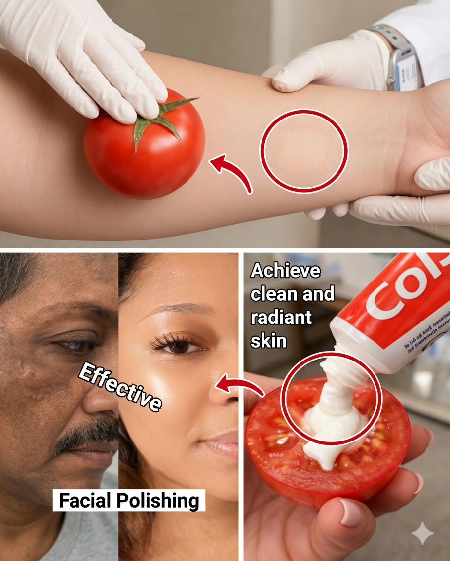 Toothpaste and Tomato Face Mask: The Surprising Homemade Trick for Smaller Pores, Lighter Dark Spots, and More Radiant Skin