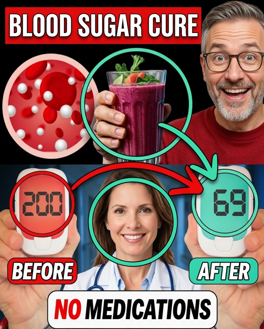 Just One Glass a Day to Eliminate Blood Sugar and Naturally Reduce A1C