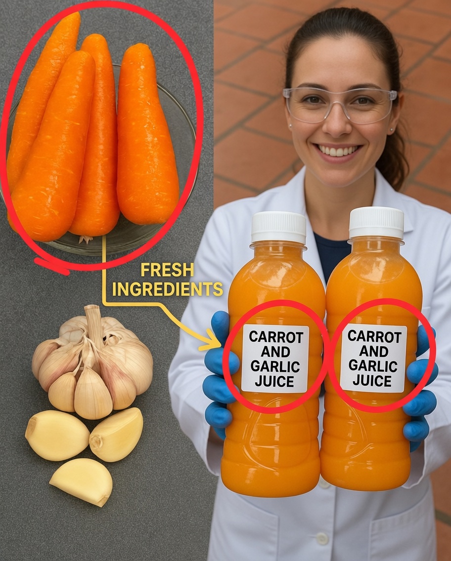 Carrot Smoothie with Garlic: A Natural Boost for Your Heart
