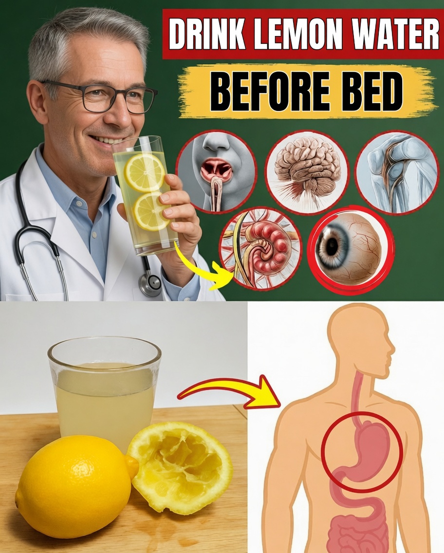 The Nighttime Water with Lemon Ritual: A Simple Secret to Feel Better?