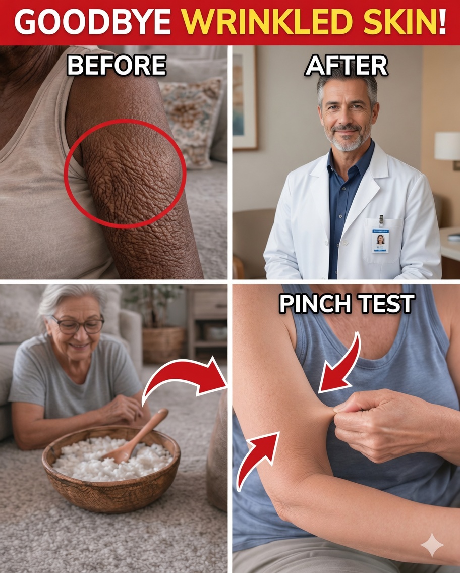 Simple Two-Minute-a-Day Habits That Can Improve the Appearance of Crepey Skin on Older Adults’ Arms