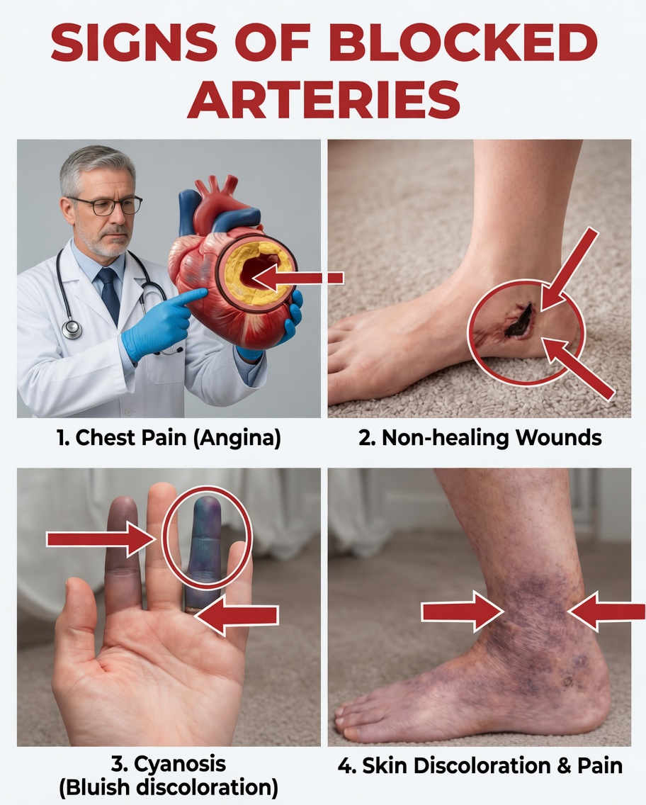 7 Early Warning Signs of Blocked Arteries in the Legs and Feet You Should Know