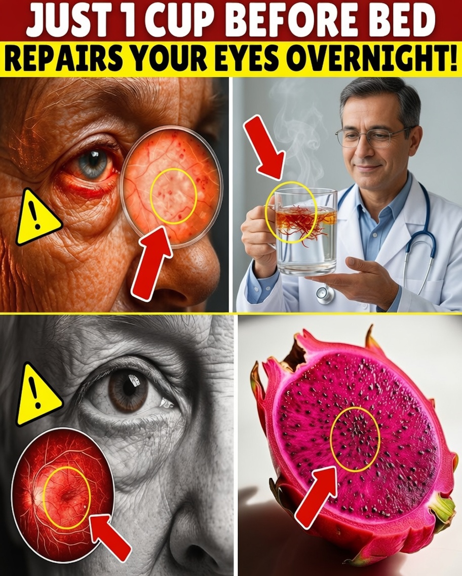Drink This Natural Bedtime Elixir to Help Repair Your Eyes and Support Clearer Vision While You Sleep