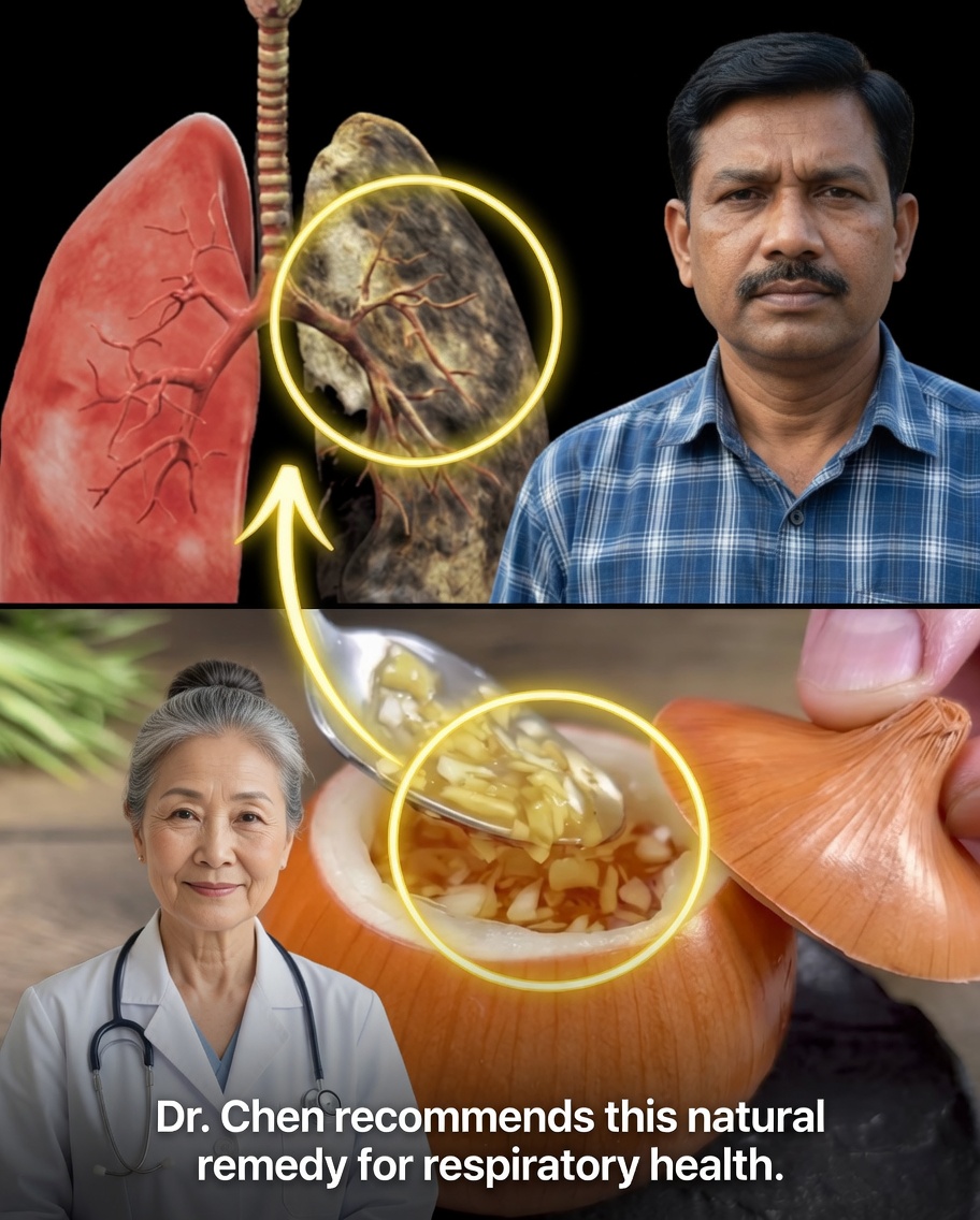 The Onion Antibiotic: A Powerful Natural Remedy for Cough, Bronchitis, and Pneumonia