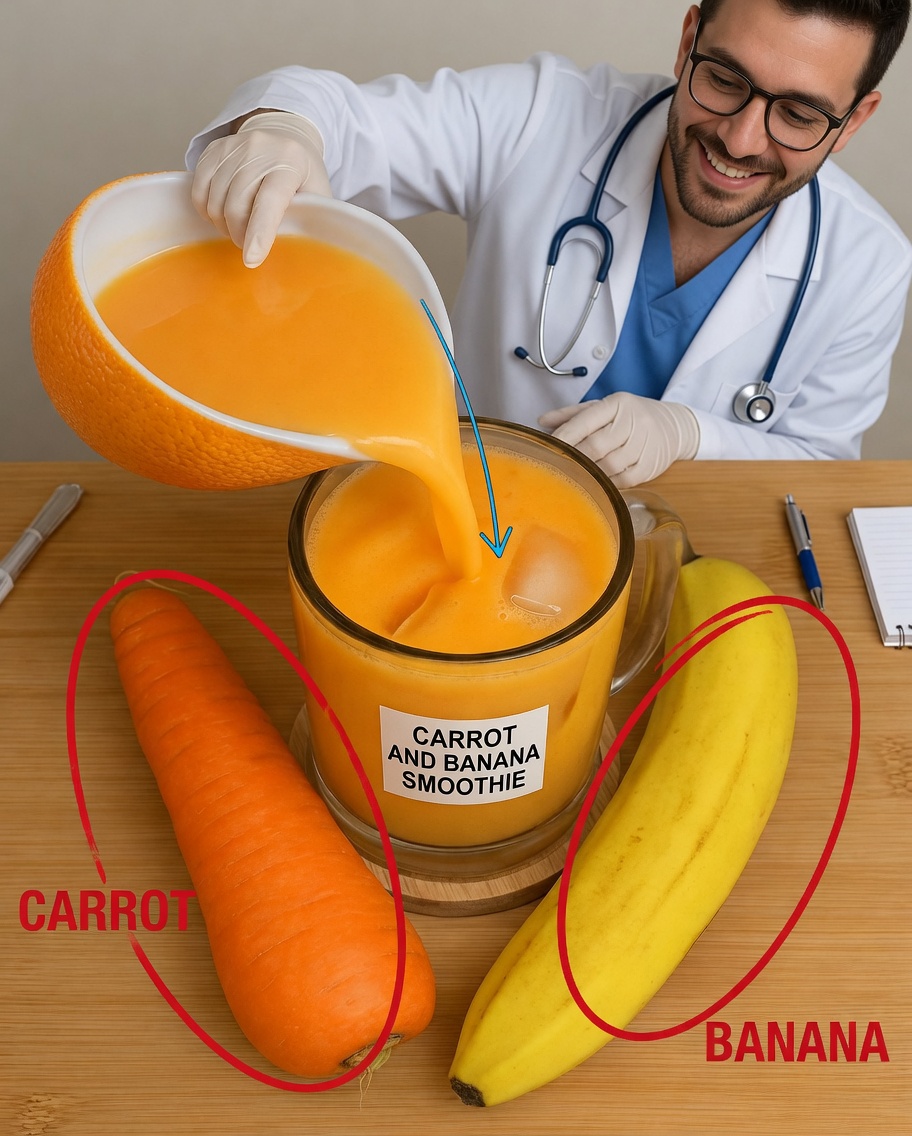 Forget Energy Drinks: This Banana and Carrot Mix Could Be Everything Your Body Needs