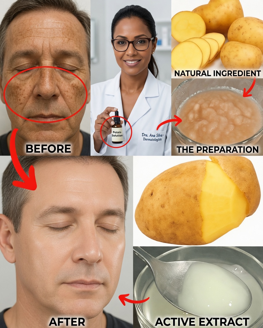 The Potato Gel Trick That Can Help Lighten Dark Spots Naturally