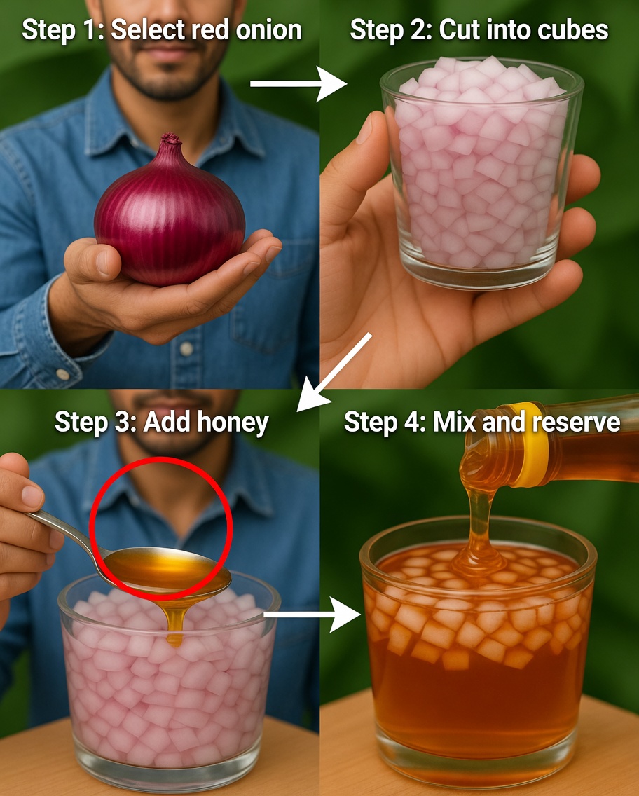 Natural Onion Drink with Honey That Can Increase Passion and Intimacy