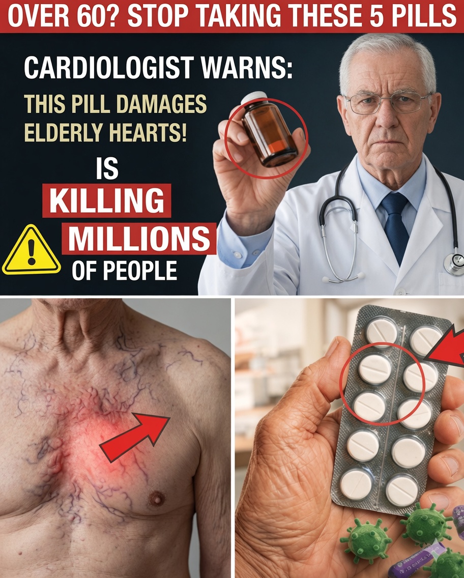 Heart Health After 60: Common Medications That Should Be Reviewed with Your Doctor Before Regular Use